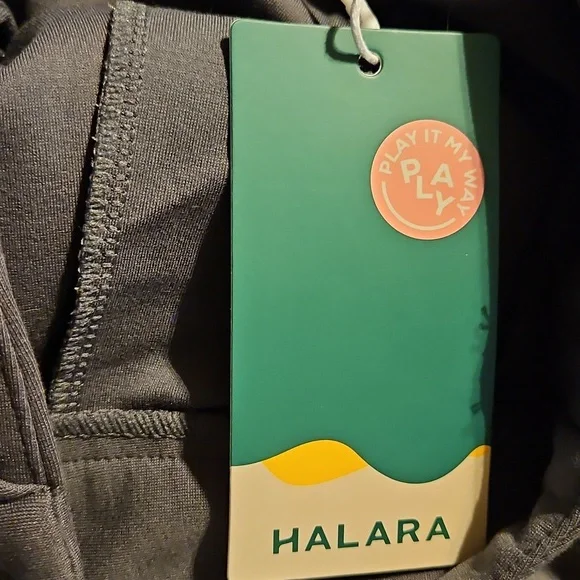 NWT Halara Flex High Waisted Zipper Side Pocket Straight Leg Pant Sz. XS - Picture 7 of 8